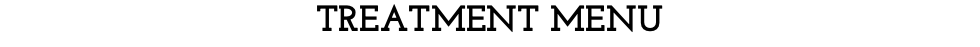 Treatment menu
